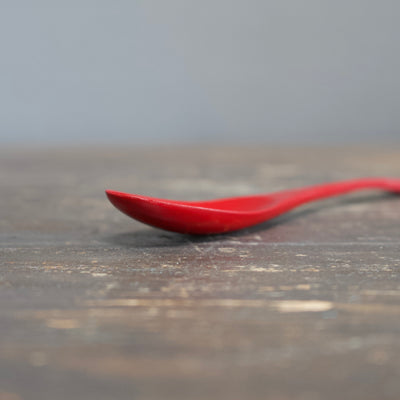 Lacquer Spoon Red