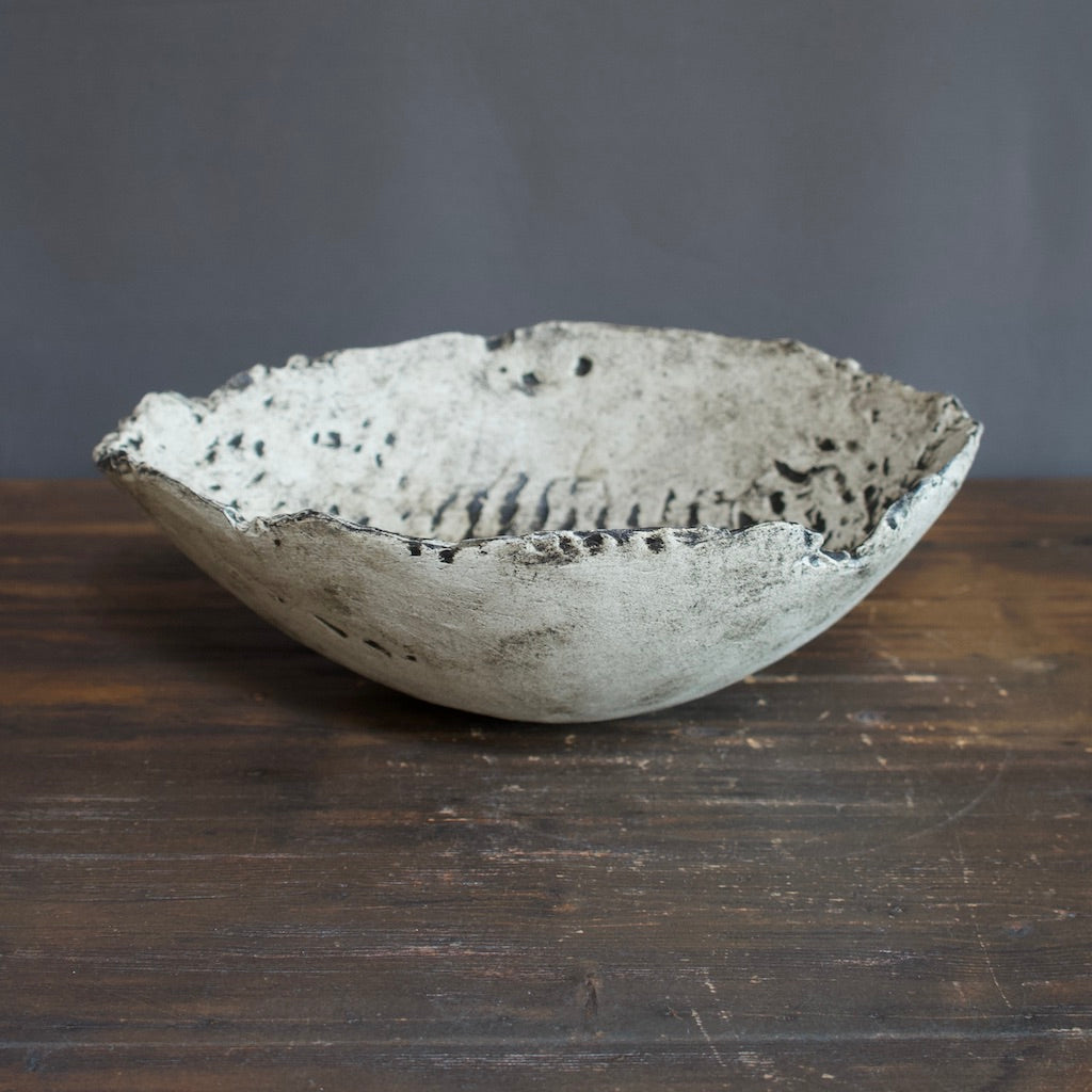 Oval Serving Bowl by Tamotsu Suzuki #NN229