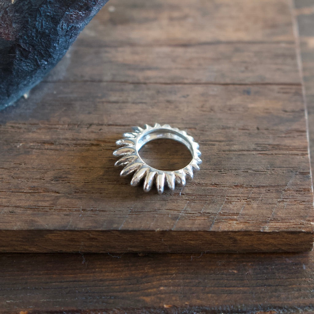 Spikes Ring Sterling Silver #8002