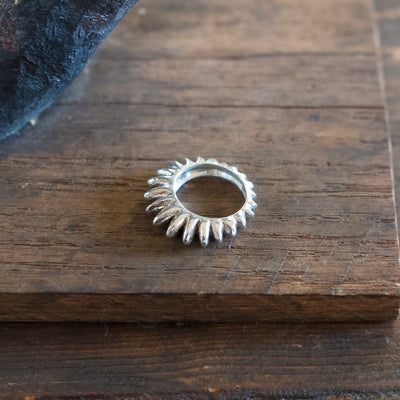 Spikes Ring Sterling Silver #8002