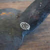 One Size Pendant Sterling Silver with Black Spinel