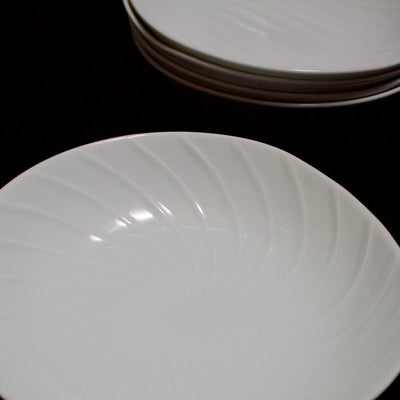 Shell Line Dessert Plate set of 6