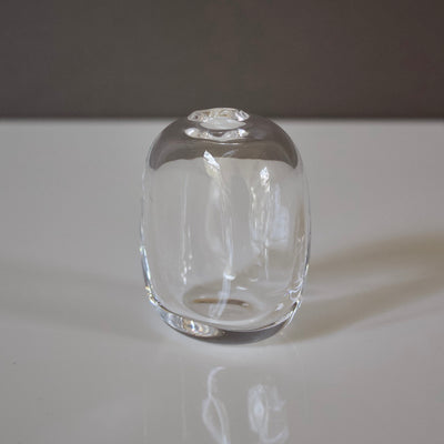 Clear Glass Bud Vases set of 5