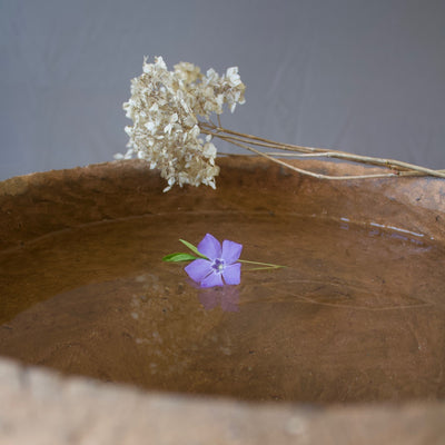 Brown Large Flower Vase #51