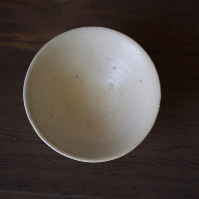 White Summer Tea Ceremony Bowl #78