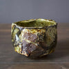 Yellow/ Black RAKU Tea Ceremony Bowl #3B