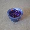 Frosted Glass Sake Cup #7012 Navy Blue