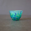 Frosted Glass Sake Cup #7013 Green