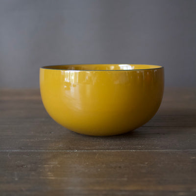 Yellow Lacquer Bowl