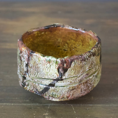 RAKU Tea Ceremony Bowl #3E