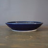 SHINOGI Lines Serving Bowl Large Navy Blue #HN33