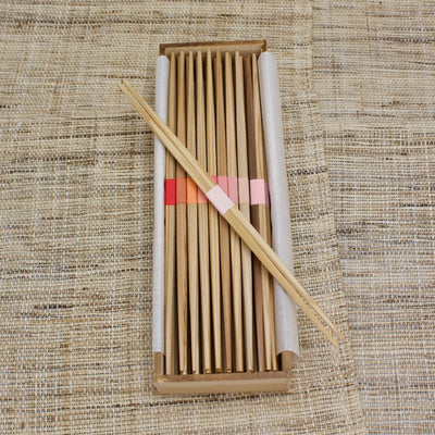 YOSHINO Cedar Disposable Chopsticks set in Cedar Box by YOSHITATSU