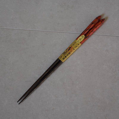 TEBORI Style Ebony Orange Chopsticks