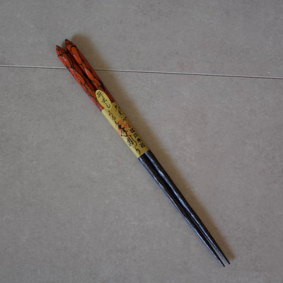 TEBORI Style Ebony Orange Chopsticks