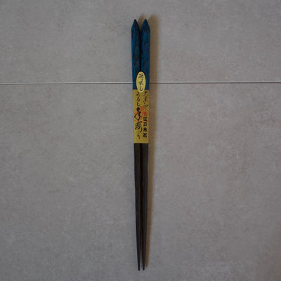 TEBORI Style Ebony Blue Chopsticks