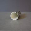 Ink Black Dots Slender Shot Porcelain Cup #LK570B