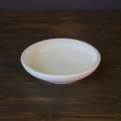 SHINOGI Lines Serving Bowl Small White #HN37A