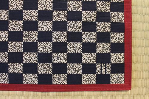 SQ Flower - Navy Blue