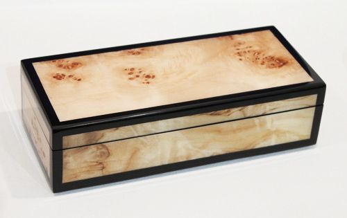 Pencil Box, Maple Burl