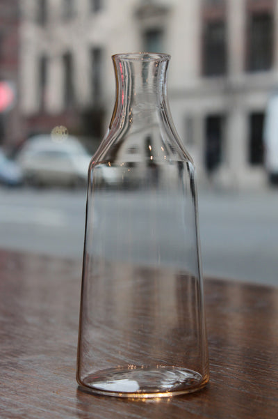 Thin Build Glass Carafe by Mizusaki Tokyo