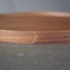 Round Walnut Tray #TS1036